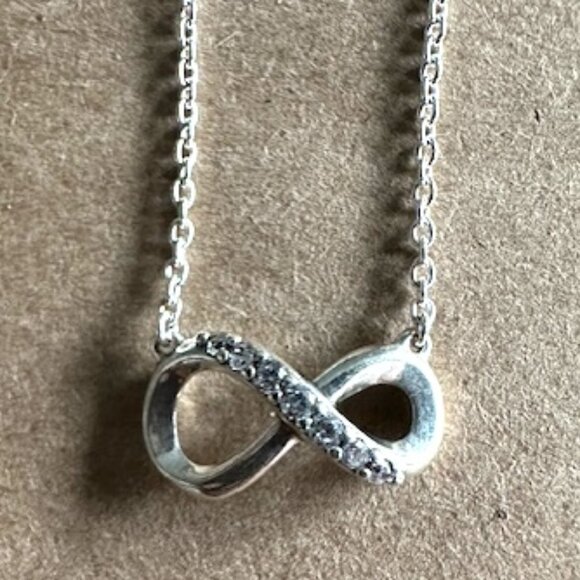 Pandora Sparkling Infinity Collier Necklace - Picture 3 of 4